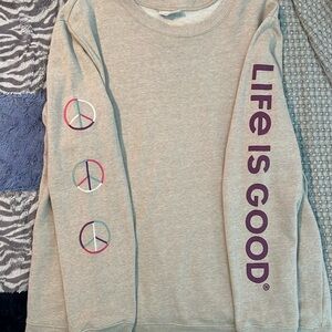 Life Is Good Crewneck
